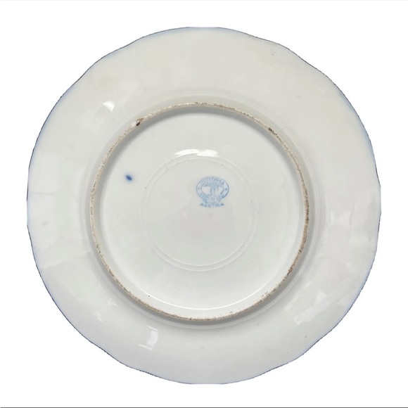 🚫SOLD🚫Antique Victoria Carlsbad Austria Gilded Cherub Portrait Plate Carl Larsen - Picture 4 of 6